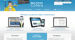 Desktop Screenshot of monpermiscotier.com